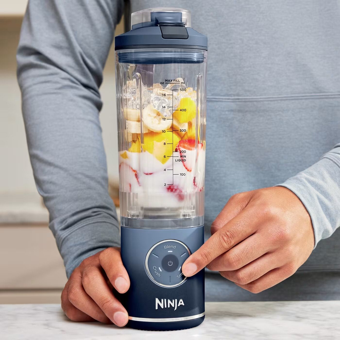 Licuadora Personal Extragrande Ninja Blast Max 20 oz - Sin Límites